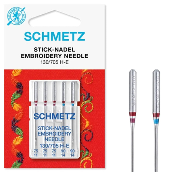 Embroidery needle 75-90 ( Schmetz)